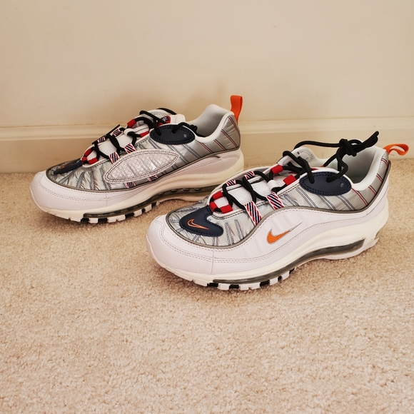 Nike Air Max 98 PRM Starfish Wm Sz 8.5 - Picture 2 of 5